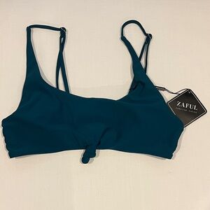 Zaful Deep Teal swim top